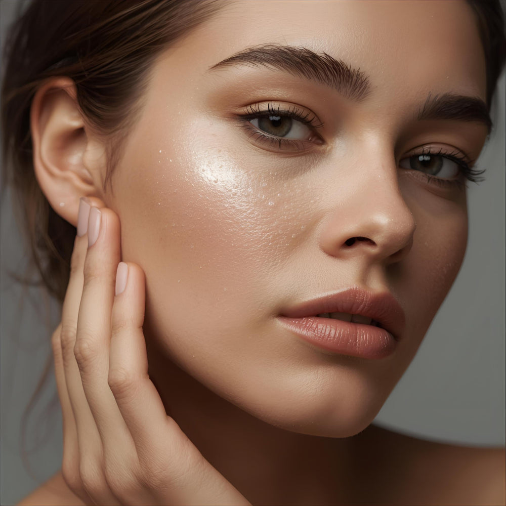 Produse coreene de skincare originale WOWSKIN, aranjate estetic pe fundal luminos, reprezentând calitatea, siguranța și livrarea rapidă din România.