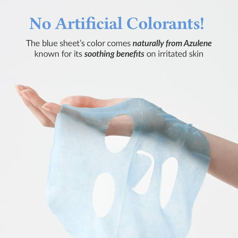 Aqua Blue Hydration Mask 1 pcs - WowSkin Romania