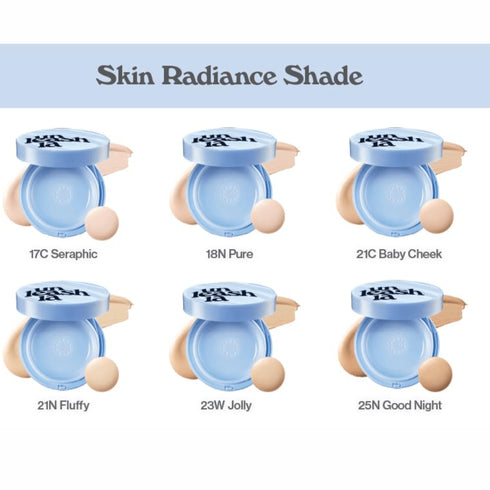 Babe Skin Baby Blue Cushion 21N Fluffy - WowSkin Romania