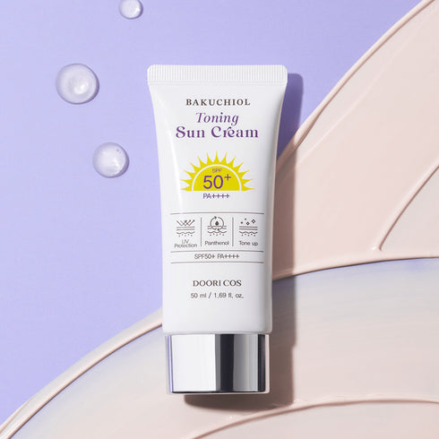 Bakuchiol Toning Sun Cream 50ml - WowSkin Romania
