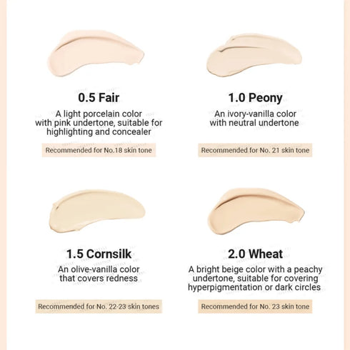 Bye Bye My Blemish Concealer No. 1.0 Peony - WowSkin Romania