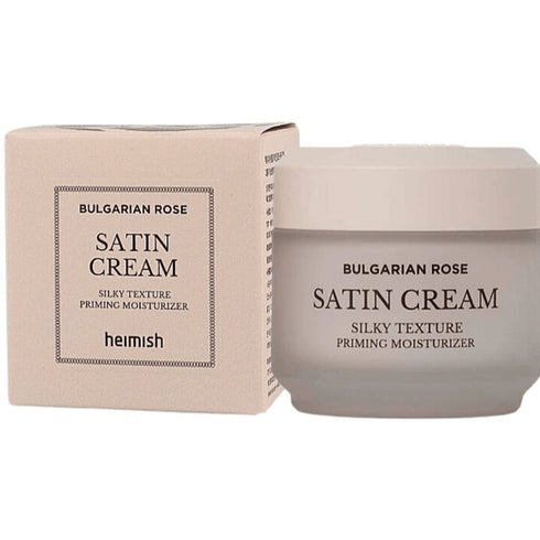 Crema cu apa de trandafir, Bulgarian Rose Satin Cream - WowSkin Romania