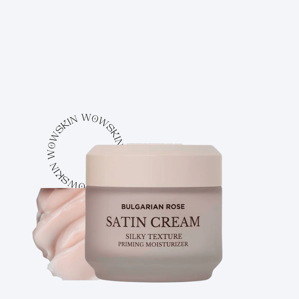 Crema cu apa de trandafir, Bulgarian Rose Satin Cream - WowSkin Romania