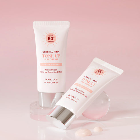 Crystal Pink Tone Up Sun Cream 50ml - WowSkin Romania