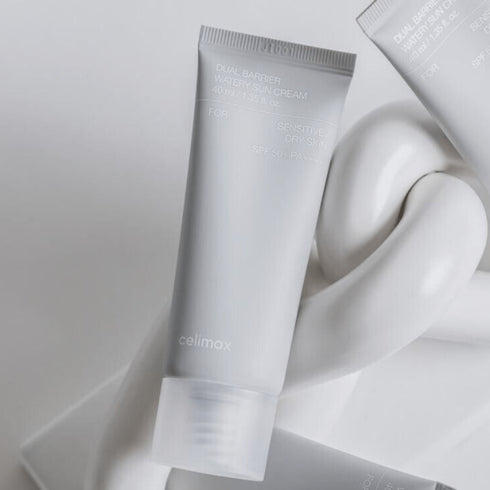 Celimax Dual Barrier Watery Sun Cream – cremă cu ceramide & zinc non-nano SPF50+