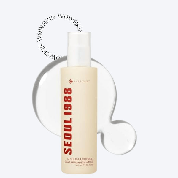 Essence : Snail Mucin 97% + Rice 100ml - WowSkin Romania