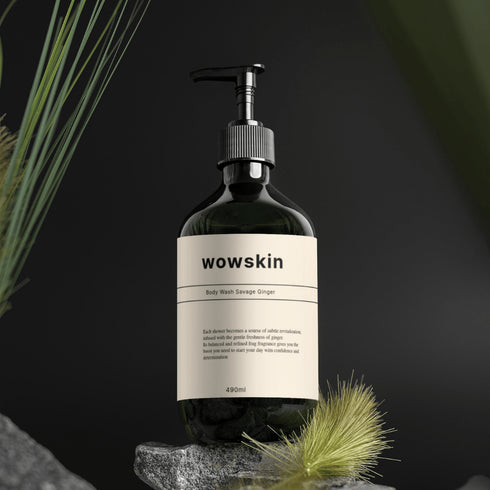 Gel de duș Savage Ginger - WowSkin Romania