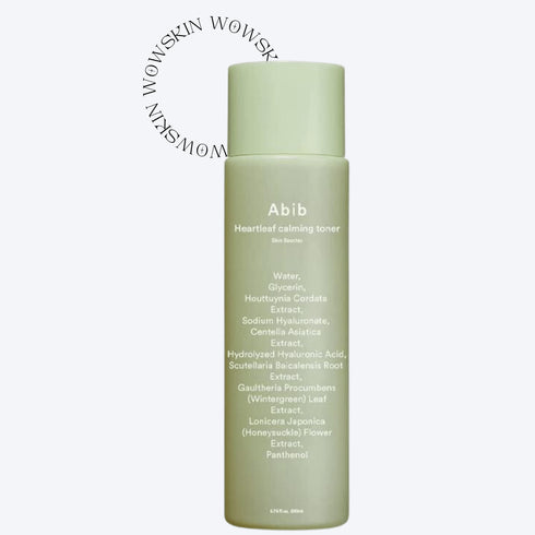 Abib Heartleaf Calming Toner Skin Booster 200ml – Loțiune tonică calmantă pentru ten sensibil
Abib Heartleaf Calming Toner Skin Booster este un toner facial coreean formulat cu 80% extract de Heartleaf (Houttuynia Cordata), cunoscut pentru efectul său antiinflamator și calmant. Ideal pentru tenul sensibil, acneic sau iritat, acest toner ajută la echilibrarea pH-ului pielii, reducerea roșeții și hidratarea profundă. Formula este curată, fără alcool, parfum sau ingrediente iritante. wowskin.ro