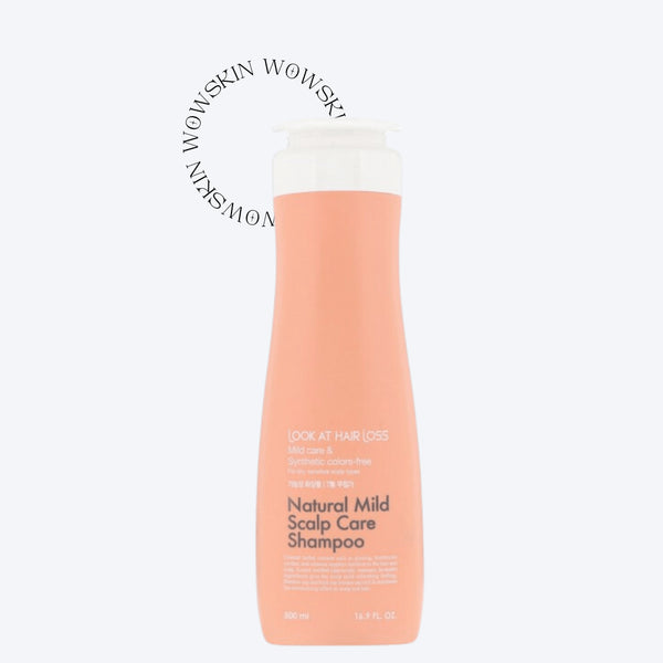 Look At Hair Loss Natural MILD Scalp Care Shampoo, 500 ml - WowSkin Romania