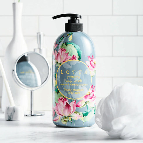 Lotus Perfume Body Wash, 750 ml - WowSkin Romania