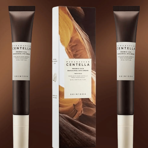 Madagascar Centella Probio - Cica Bakuchiol Eye Cream, 20ml (twin pack) - WowSkin Romania