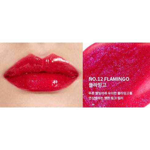 Non Sticky Dazzle Tint -12 Flamingo - WowSkin Romania