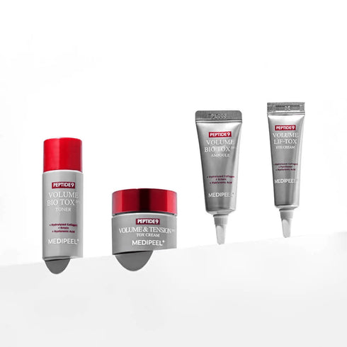 Peptide 9 Volume Bio Tox Trial Kit - WowSkin Romania