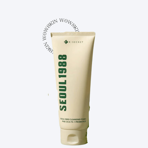 SEOUL 1988 Cleansing Foam : Pine Cica 1% + Probiotics, 150 ml - WowSkin Romania