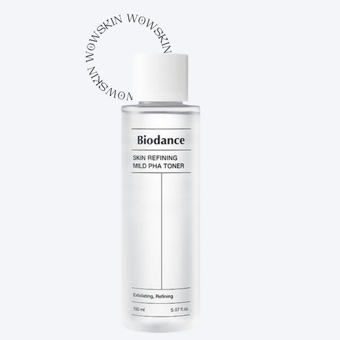 Biodance Skin Refining Mild PHA Toner curăță delicat și regenerează pielea, oferind un ten neted și luminos fără iritații. Ideal pentru pielea sensibilă. wowskin.ro