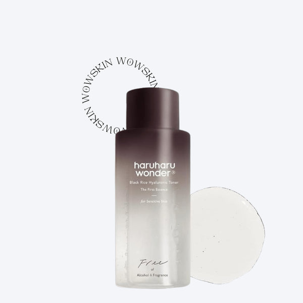 Toner cu Acid Hialuronic Și Orez Negru Pentru Ten Sensibil - WowSkin Romania