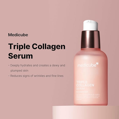 Îngrijește-ți pielea cu serul Medicube Triple Collagen – colagen concentrat pentru un efect de întinerire vizibil.
Textura ușoară și absorția rapidă îl fac perfect pentru rutina de dimineață și seară. wowskin.ro
