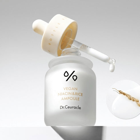 Vegan Niacin & Rice Ampoule, 30ml - WowSkin Romania