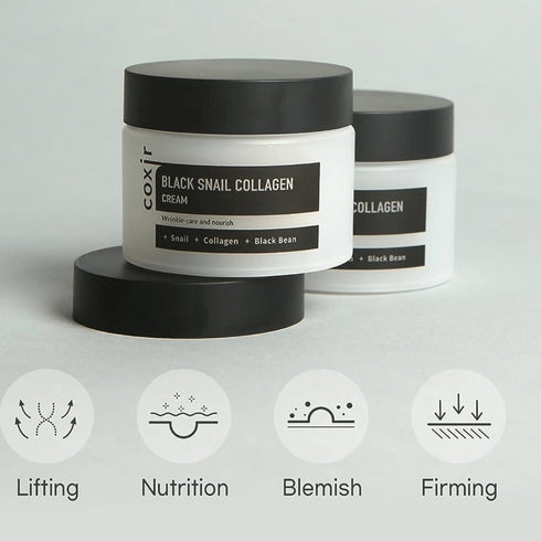 Black Snail Collagen Cream - WowSkin Romania