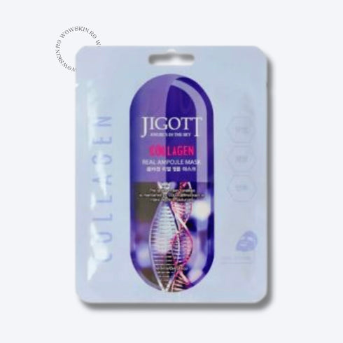 Collagen Real Ampoule Mask - WowSkin Romania