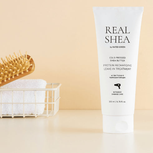 Set de sampon si tratament cu unt de shea, Real Shea Kit - WowSkin Romania