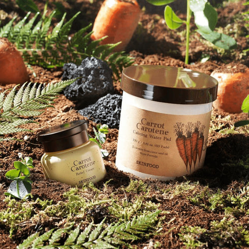 Skinfood Carrot Carotene Calming Water Pad - WowSkin Romania