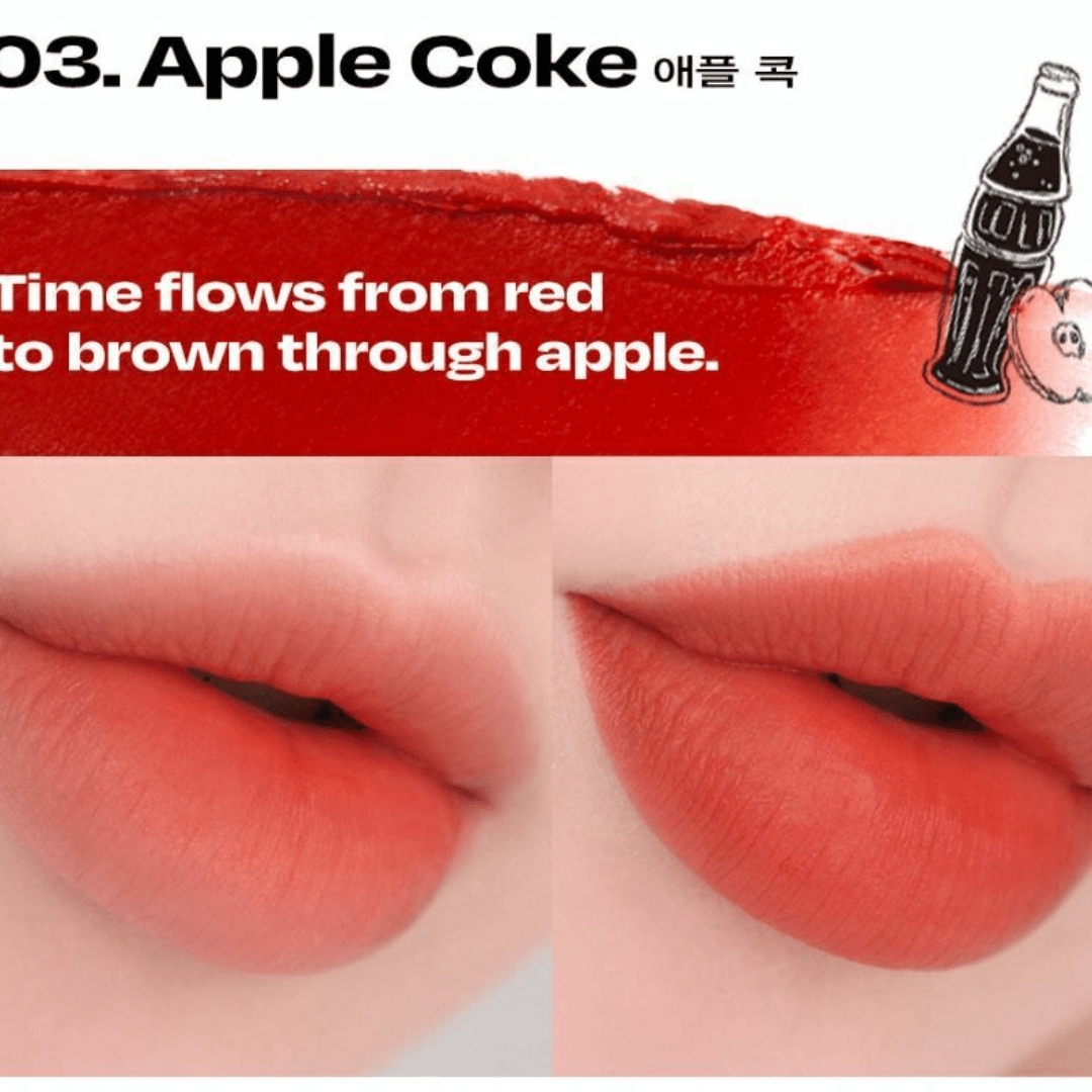 Nuanță bogată Apple Coke pentru un machiaj rafinat și modern
Acest ruj mat oferă un look sofisticat cu o pigmentare intensă și aplicare ușoară. WowSkin Romania