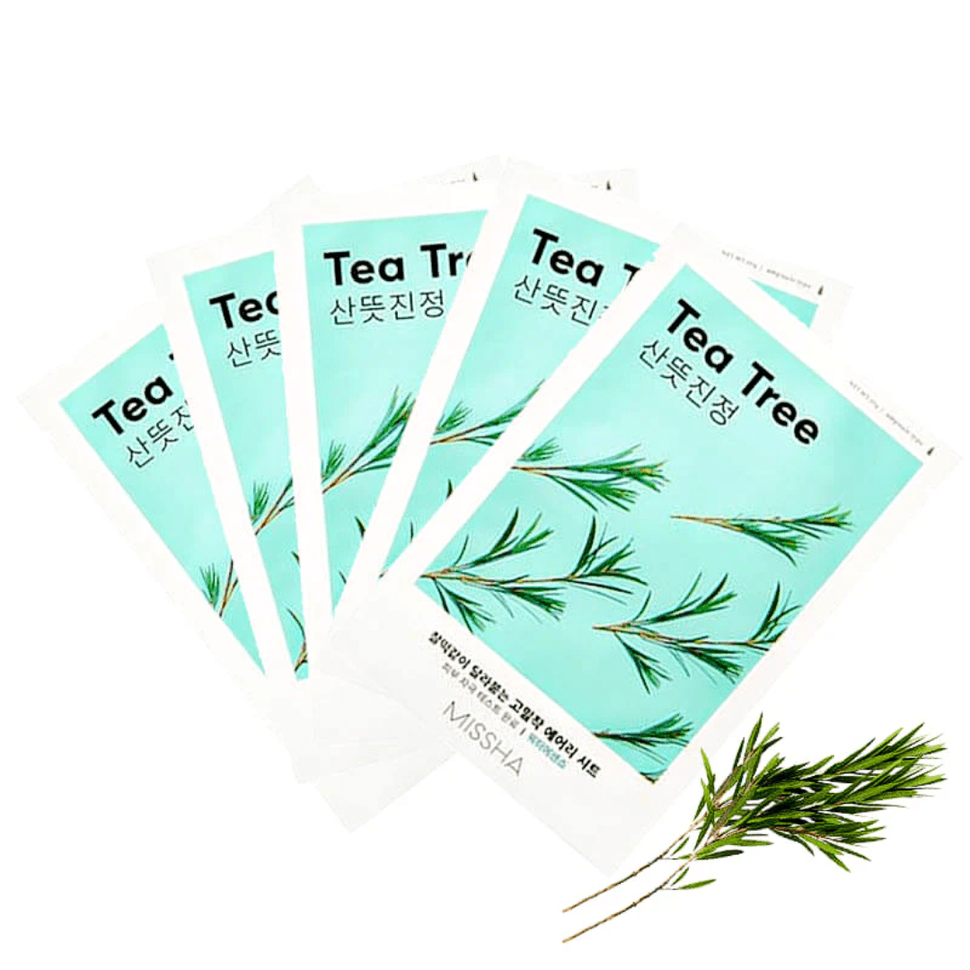 Airy Fit Sheet Mask Tea Tree - WowSkin Romania