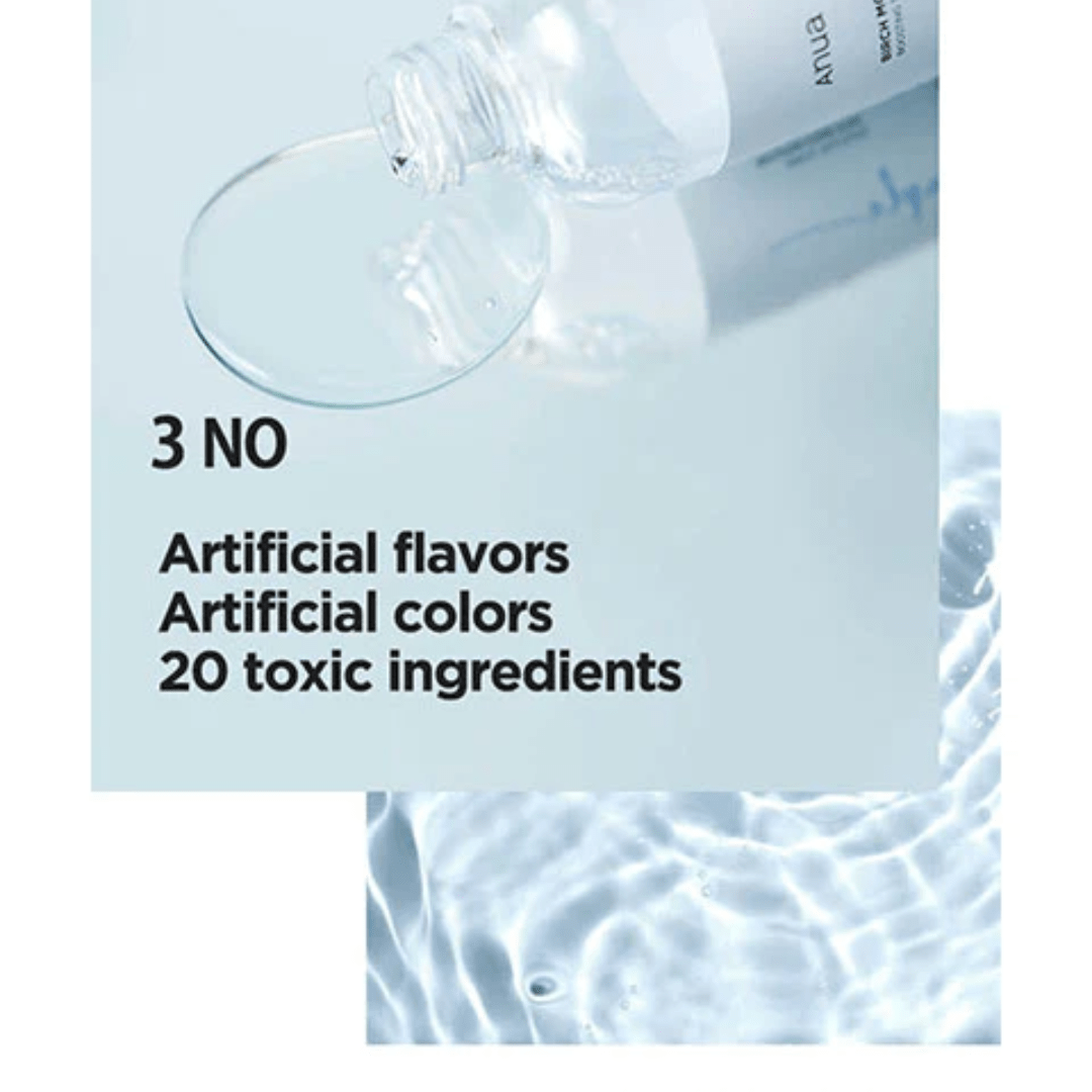 Loțiune tonică hidratantă pentru piele uscată sau iritată.
Anua Birch Moisture Toner 250ml echilibrează pH-ul și oferă luminozitate naturală.