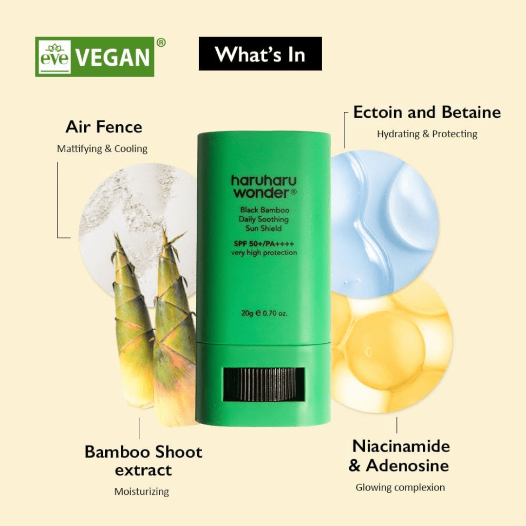 Black Bamboo Daily Soothing Sun Shield, 20 ml - WowSkin Romania