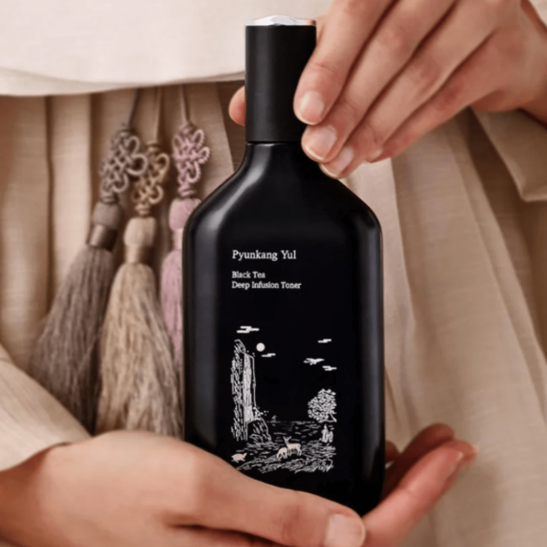 Black Tea Deep Infusion Toner, 130ml - WowSkin Romania