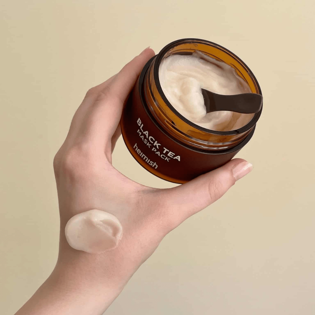 Black Tea Mask Pack - WowSkin Romania