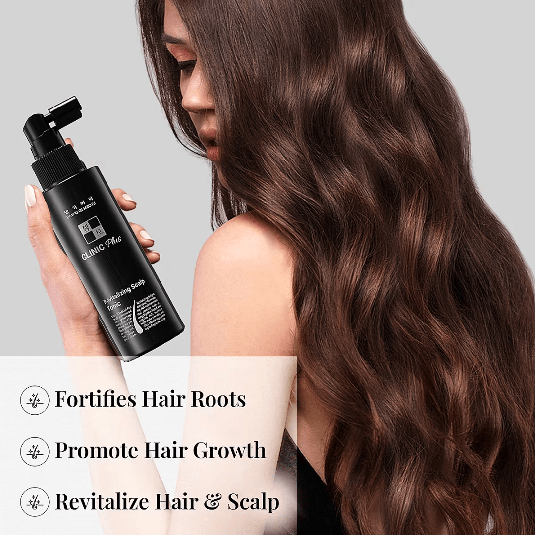 Clinic plus Revitalizing Scalp Tonic, 100 ml - WowSkin Romania