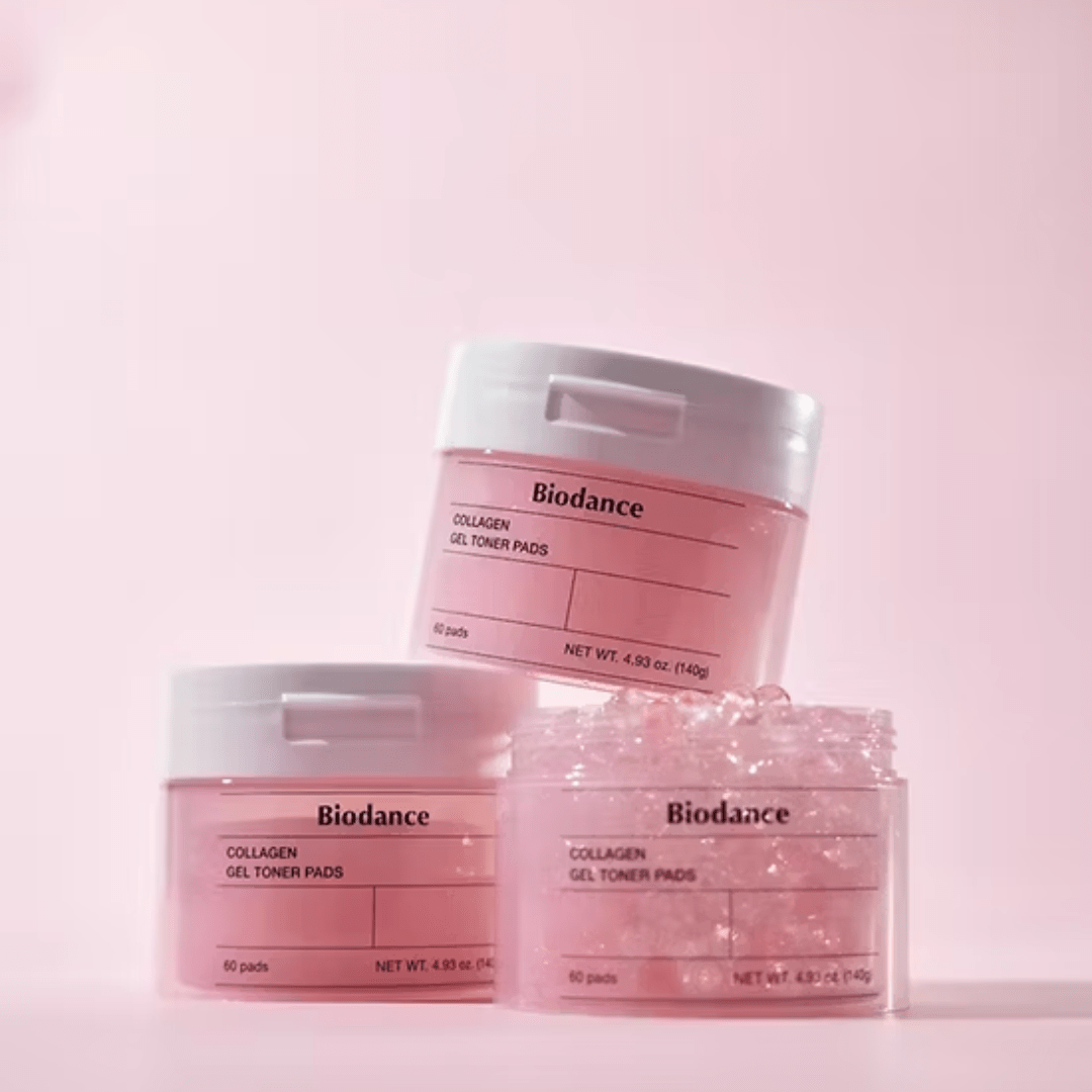 Detalii produs Biodance Collagen Gel Toner Pads – formula non-iritantă, potrivită pentru piele sensibilă, paduri tonice