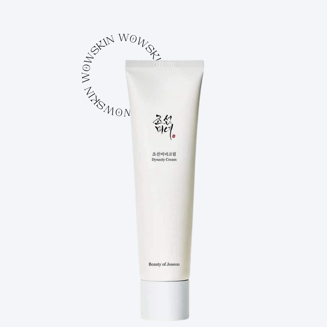 Beauty of Joseon Dynasty Cream oferă hidratare intensă și strălucire naturală. Cremă coreeană anti-aging cu ginseng și niacinamidă. wowskin.ro