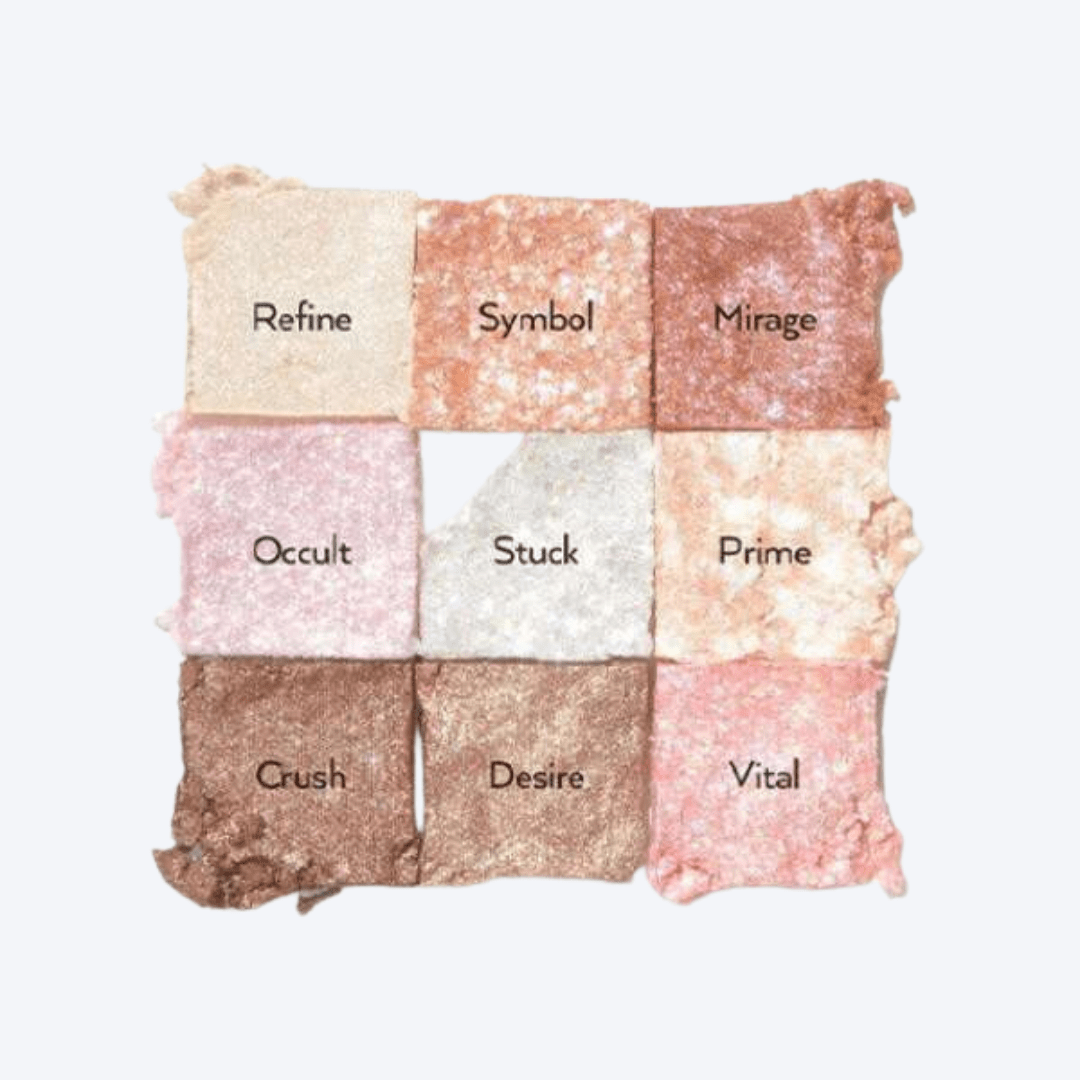 Glitterpedia Eye Palette - 1 All of Glitter - WowSkin Romania