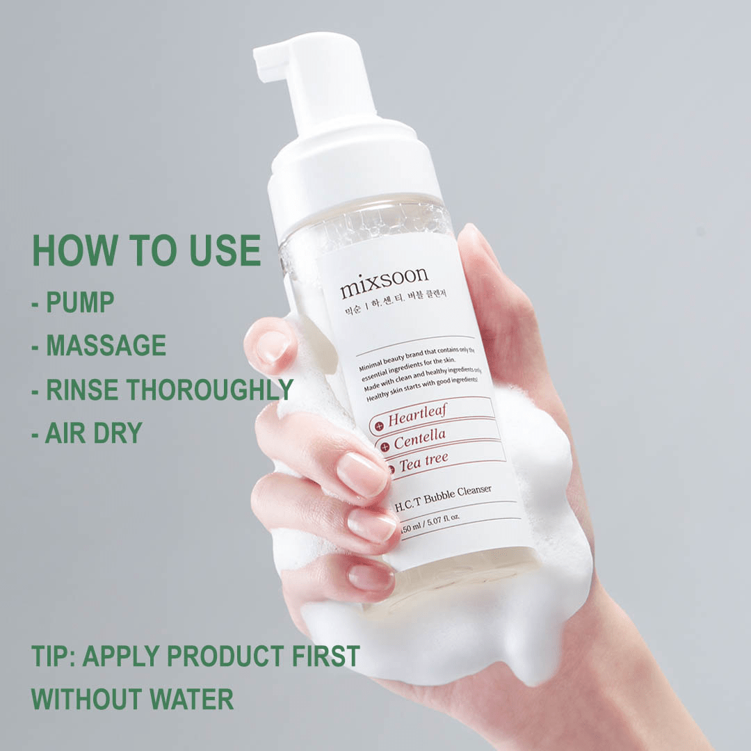 H.C.T. Bubble Cleanser, 150 ml - WowSkin Romania