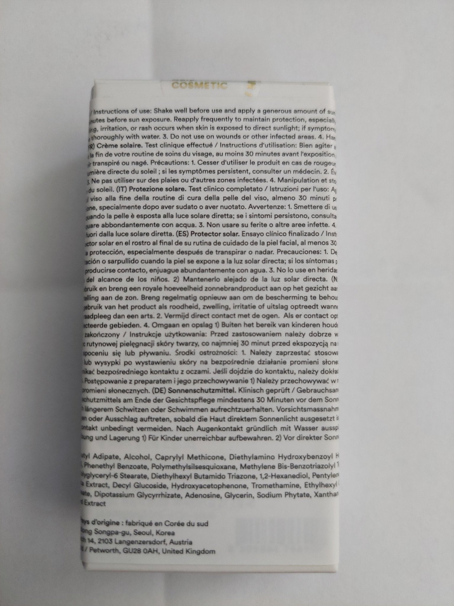 Abib Heartleaf Sun Essence Calming Drop – esență solară coreeană SPF50+ cu textură ușoară și efect calmant