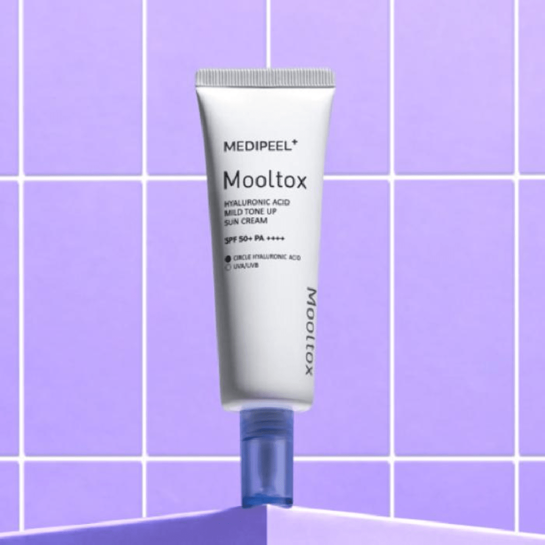 Hyaluronic Acid Mooltox Mild Tone Up Sun Cream, SPF50+/PA++++ - WowSkin Romania