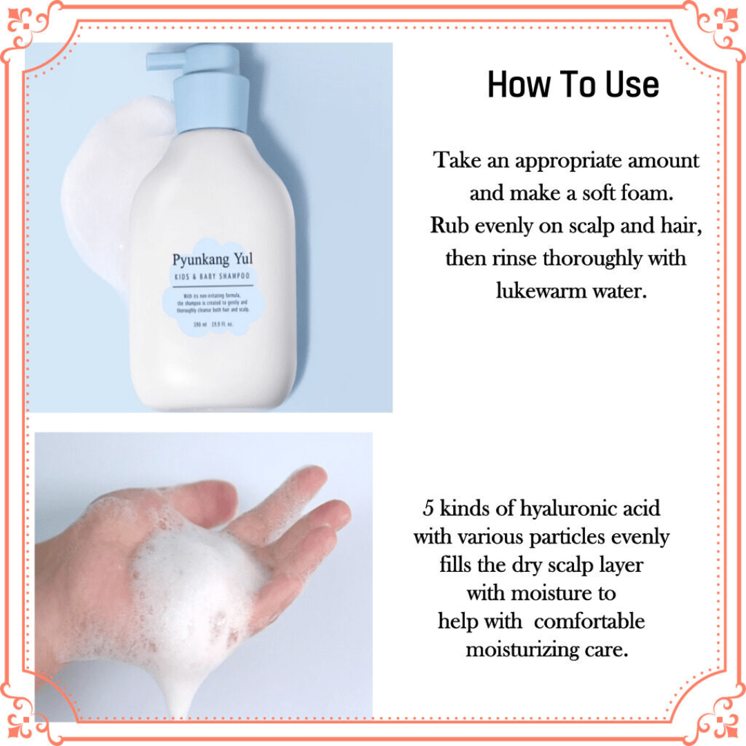 Șamponul Pyunkang Yul Kids & Baby este ideal pentru îngrijirea părului și scalpului bebelușilor. Șampon curăță eficient, fiind potrivit pentru pielea sensibilă a bebelușilor. Pyunkang Yul Kids & Baby Shampoo oferă o curățare blândă, lăsând părul bebelușilor moale și sănătos. Ambalajul de 590 ml asigură o utilizare îndelungată, fiind perfect pentru rutina zilnică de îngrijire a bebelușilor. Alege Pyunkang Yul Kids & Baby Shampoo pentru a oferi cea mai bună protecție și curățare pentru părul bebelușilor 