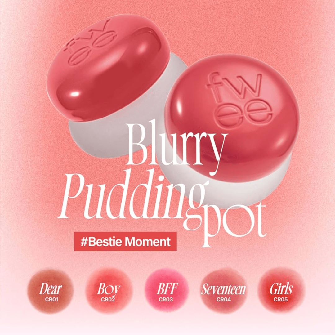 Lip&Cheek Blurry Pudding Pot CR04 Seventeen 5g - WowSkin Romania