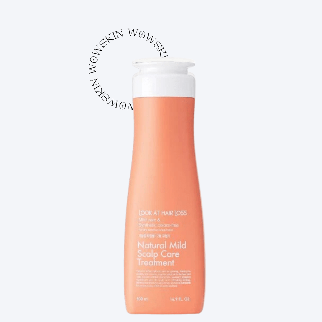 Look At Hair Loss Natural MILD Scalp Care Treatment, 500 ml - WowSkin Romania
