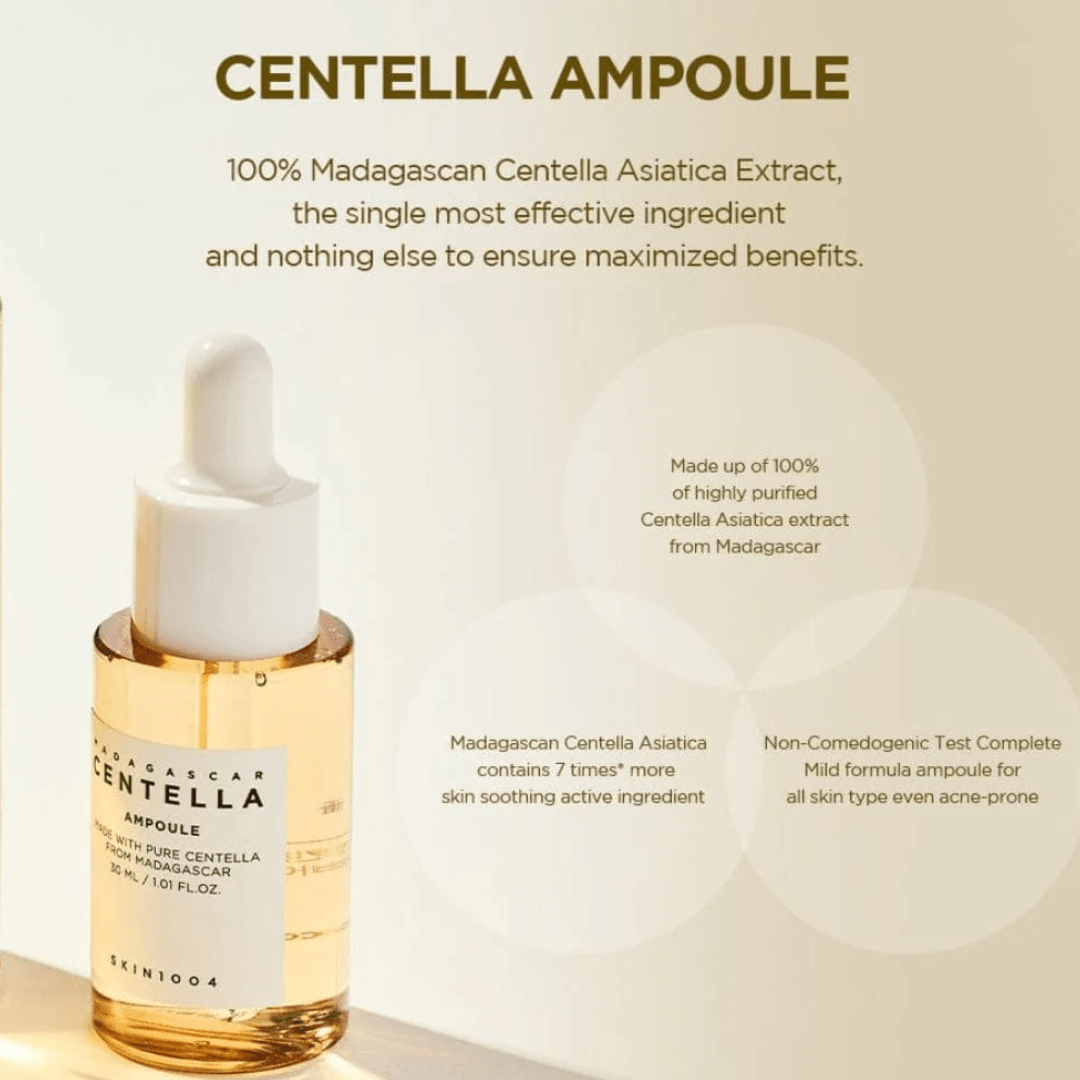 Madagascar Centella Asiatica Ampoule 30 ml - WowSkin Romania