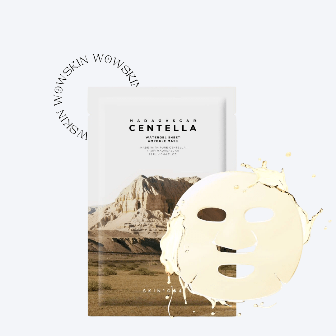 Madagascar Centella Watergel Sheet Ampoule Mask - WowSkin Romania