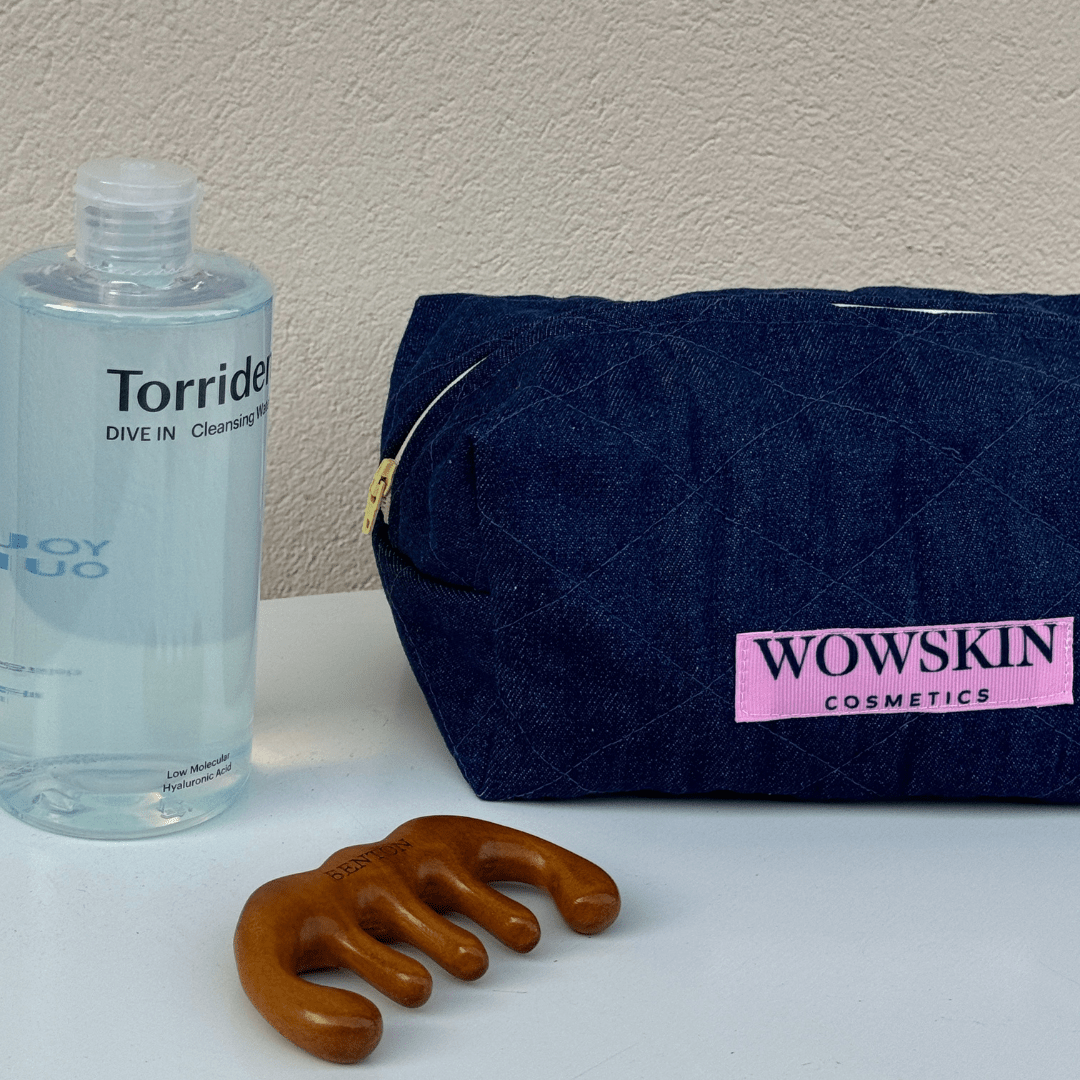 Makeup bag Teddy Jeans - WowSkin Romania