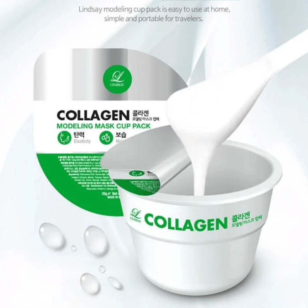 Modeling Mask Cup Pack COLLAGEN 28g - WowSkin Romania