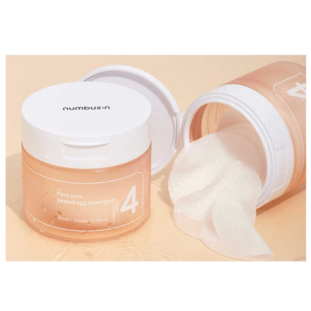 Pore Zero Peeled Egg Toner Pad - No 4 - WowSkin Romania