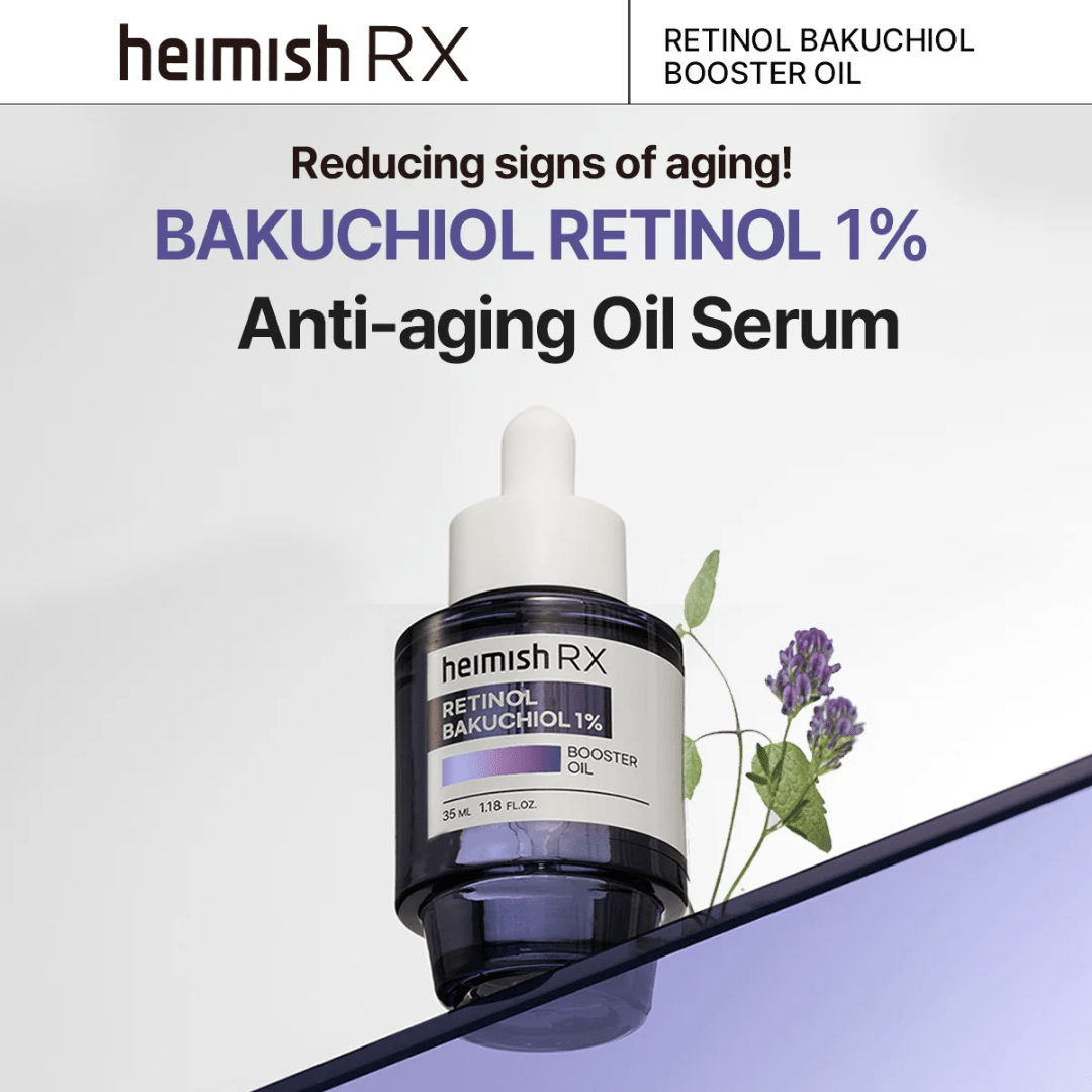 RX Retinol Bakuchiol Booster Oil, 35ml - WowSkin Romania