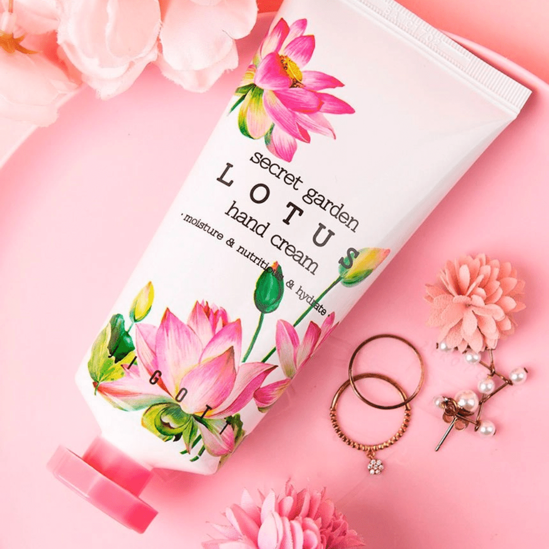 Secret Garden LOTUS Hand Cream, 100 ml - WowSkin Romania
