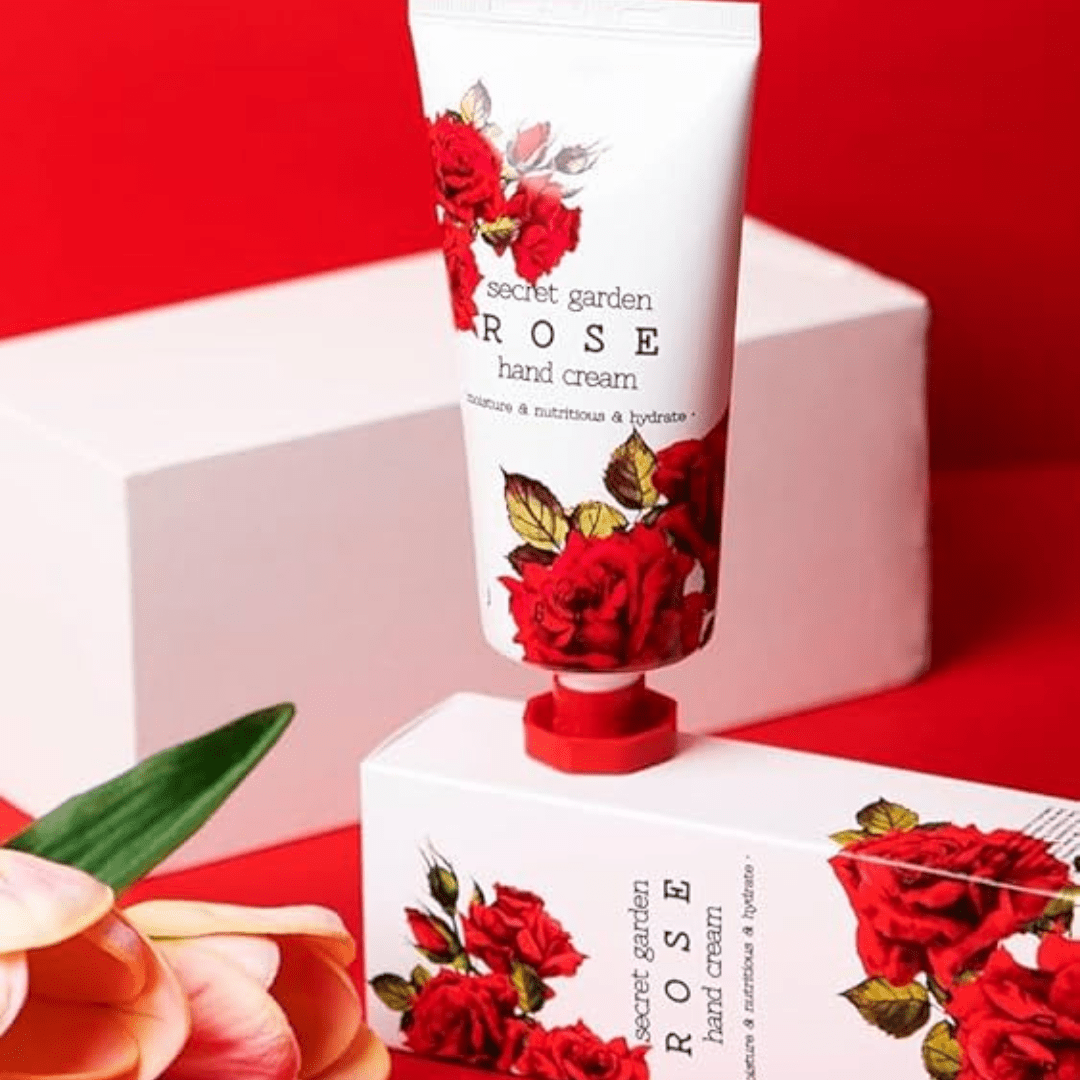 Secret Garden ROSE Hand Cream, 100 ml - WowSkin Romania